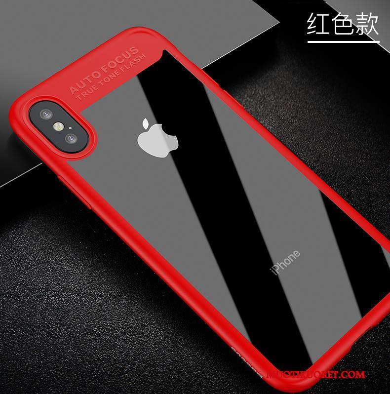 iPhone X Kuori Läpinäkyvä Ohut Puhelimen Kuoret Silikoni Pehmeä Neste Uusi Kotelo