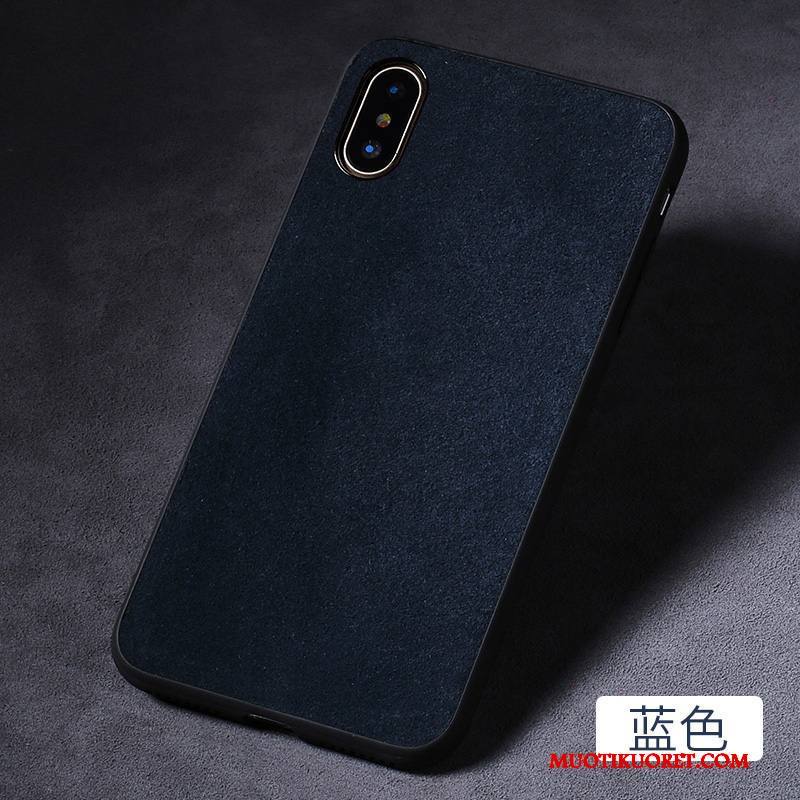 iPhone X Kuori Net Red Ylellisyys Trendi All Inclusive Uusi Puhelimen Kuoret Harmaa