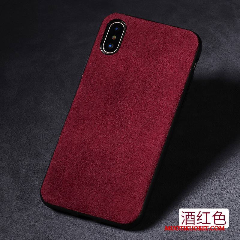 iPhone X Kuori Net Red Ylellisyys Trendi All Inclusive Uusi Puhelimen Kuoret Harmaa