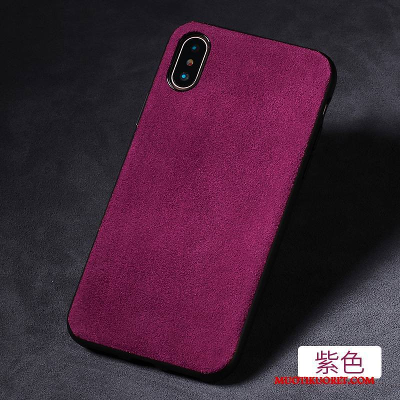 iPhone X Kuori Net Red Ylellisyys Trendi All Inclusive Uusi Puhelimen Kuoret Harmaa