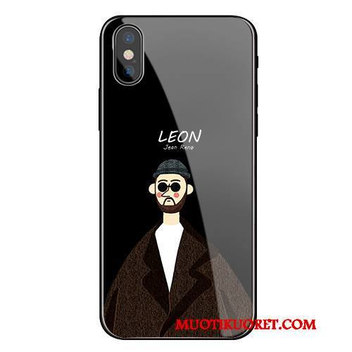 iPhone X Kuori Silikoni Pehmeä Neste Valkoinen Rakastunut Uusi Trendi Puhelimen Kuoret