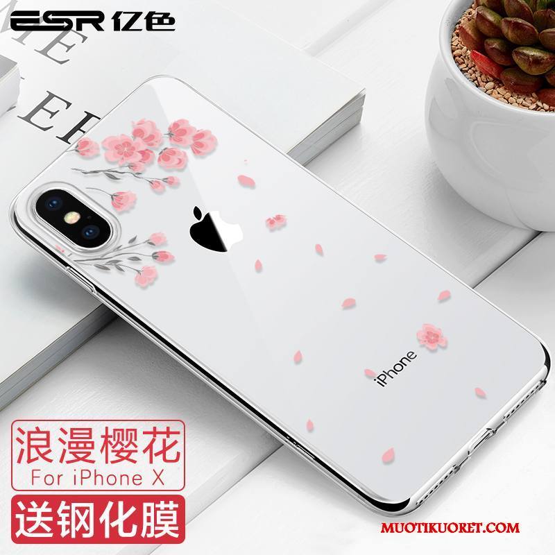 iPhone X Kuori Uusi Murtumaton Net Red Tide-brändi Kotelo Puhelimen Kuoret All Inclusive