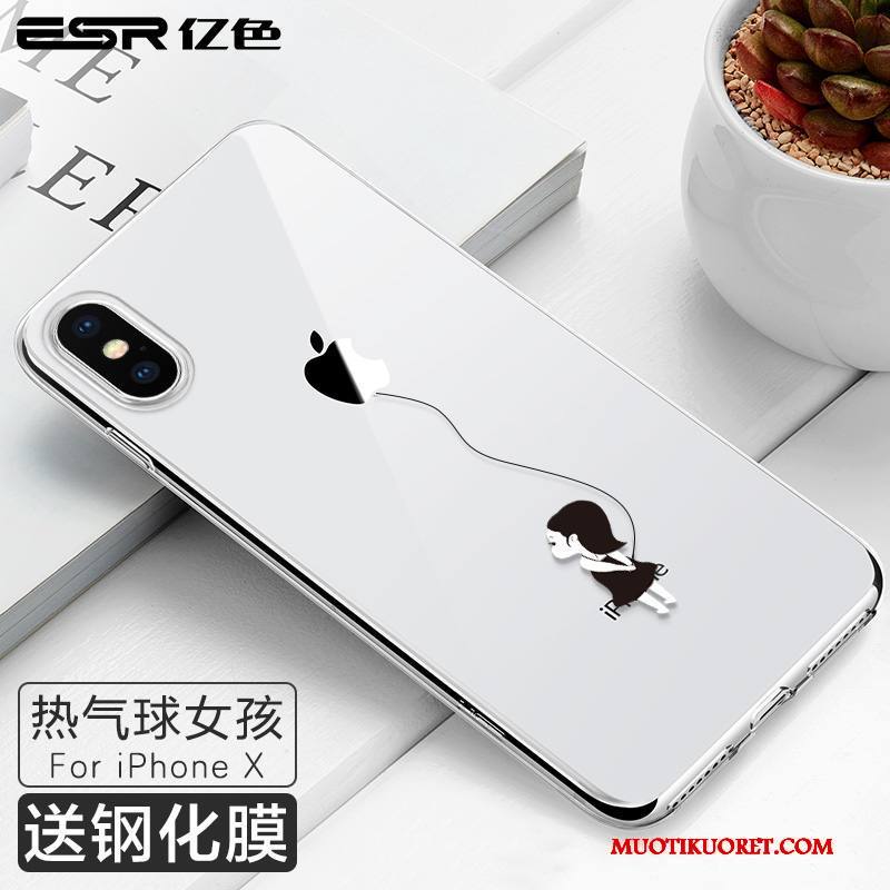 iPhone X Kuori Uusi Murtumaton Net Red Tide-brändi Kotelo Puhelimen Kuoret All Inclusive