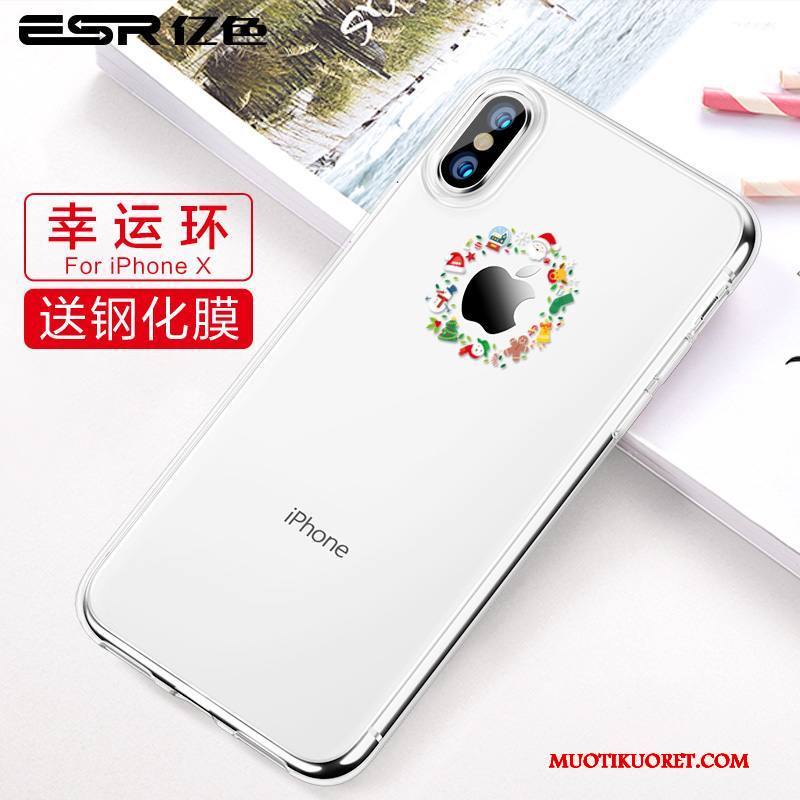 iPhone X Kuori Uusi Murtumaton Net Red Tide-brändi Kotelo Puhelimen Kuoret All Inclusive