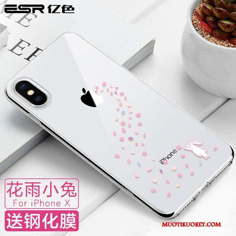 iPhone X Kuori Uusi Murtumaton Net Red Tide-brändi Kotelo Puhelimen Kuoret All Inclusive