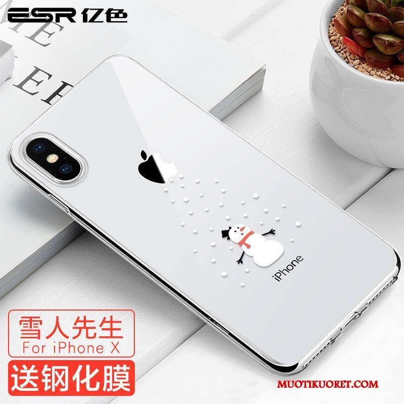 iPhone X Kuori Uusi Murtumaton Net Red Tide-brändi Kotelo Puhelimen Kuoret All Inclusive