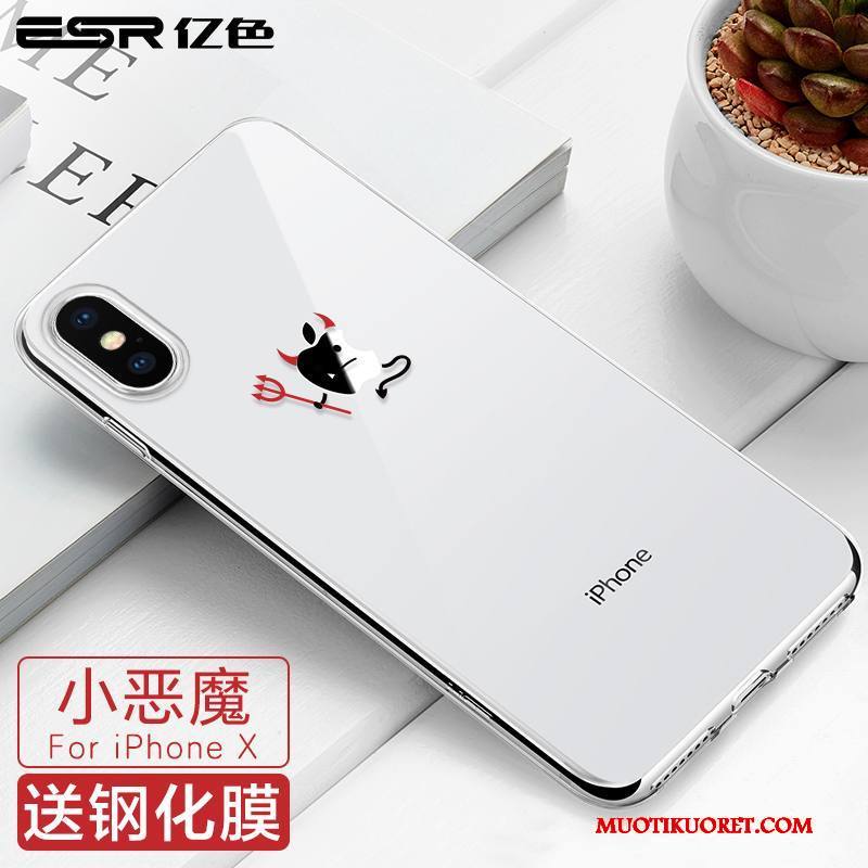 iPhone X Kuori Uusi Murtumaton Net Red Tide-brändi Kotelo Puhelimen Kuoret All Inclusive
