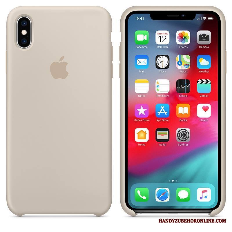 iPhone Xs Kuori Murtumaton Puhelimen Kuoret Net Red Sininen Suojaus Kotelo Silikoni