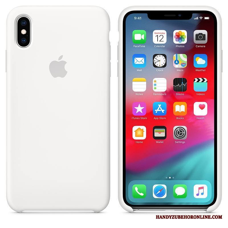 iPhone Xs Kuori Murtumaton Puhelimen Kuoret Net Red Sininen Suojaus Kotelo Silikoni