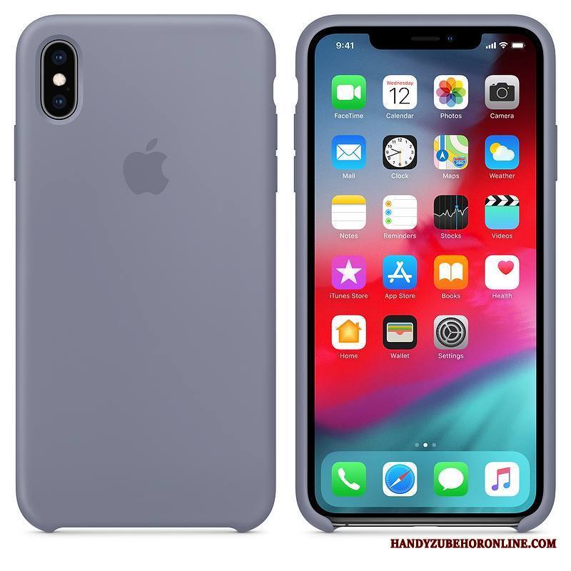 iPhone Xs Kuori Murtumaton Puhelimen Kuoret Net Red Sininen Suojaus Kotelo Silikoni