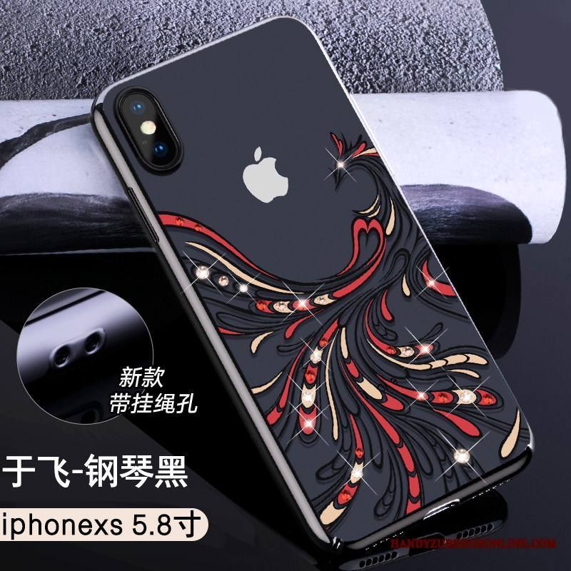 iPhone Xs Kuori Strassi Pinnoitus Ohut Luova Puhelimen Kuoret Persoonallisuus All Inclusive