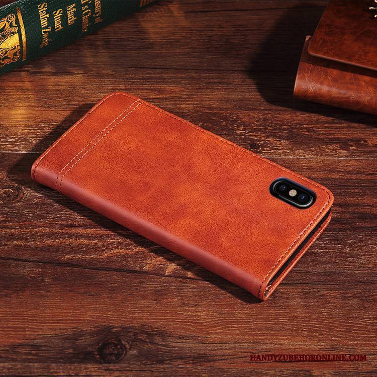 iPhone Xs Pehmeä Neste Kuori Puhelimen Kuoret Kotelo Aito Nahka Suojaus Nahkakotelo