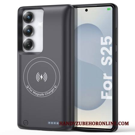 10000mah Ulkoinen Akkukotelo Samsung Galaxy S25 / S24 Magneettikiinnityksellä