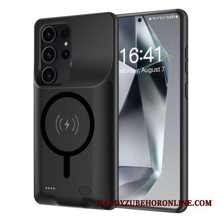 10000mah Ulkoinen Akkukotelo Samsung Galaxy S25 Ultralle Magneettikiinnitys