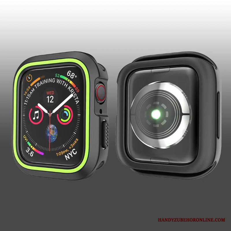 Apple Watch Series 1 Suojaus All Inclusive Luova Pehmeä Neste Musta Kuori
