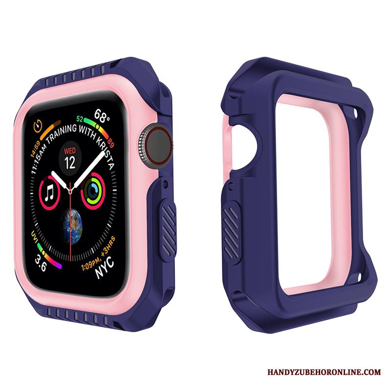 Apple Watch Series 2 Murtumaton Kuori Kotelo Pehmeä Neste Violetti Suojaus Silikoni