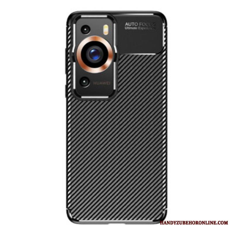 Case Huawei P60 Pro Joustava Hiilikuitu