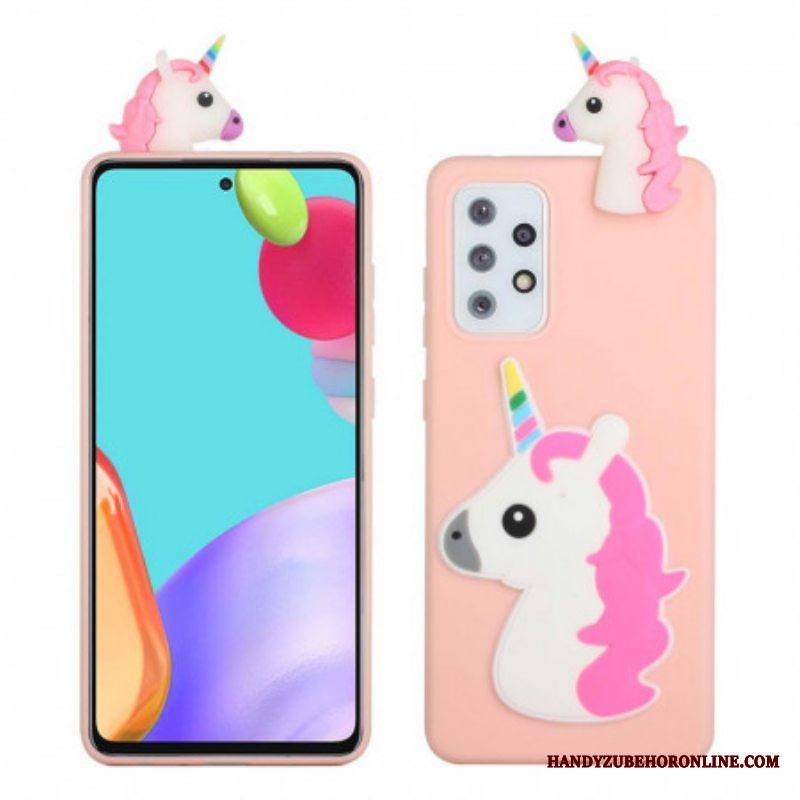 Case Samsung Galaxy A53 5G 3d Yksisarvinen