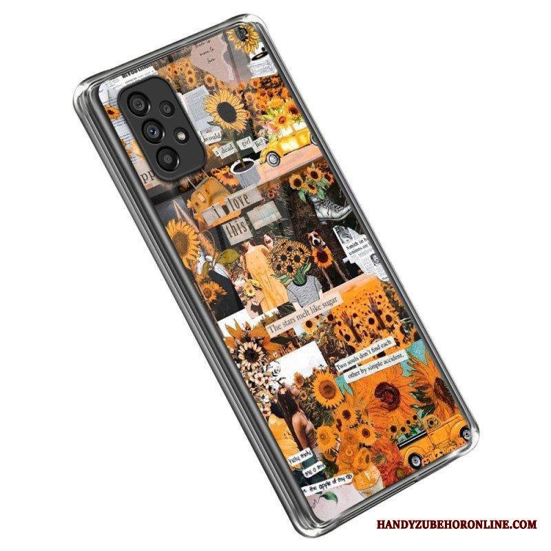 Case Samsung Galaxy A53 5G Ikuiset Auringonkukat