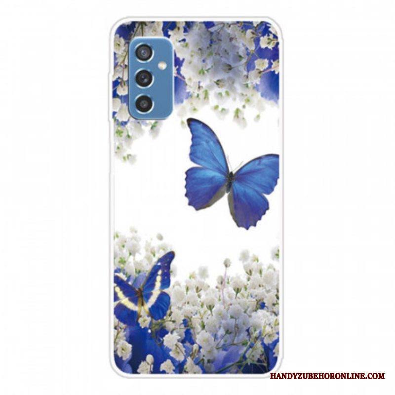 Case Samsung Galaxy M52 5G Mystinen Perhonen