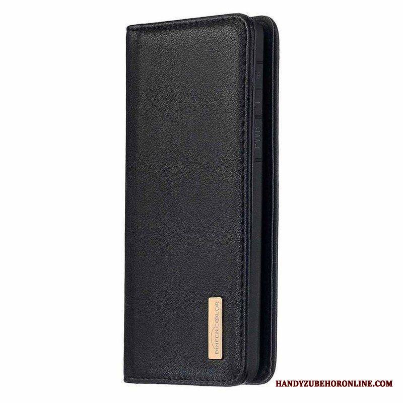 Case Samsung Galaxy S20 Plus / S20 Plus 5G Kotelot Flip Irrotettava Aitoa Nahkaa