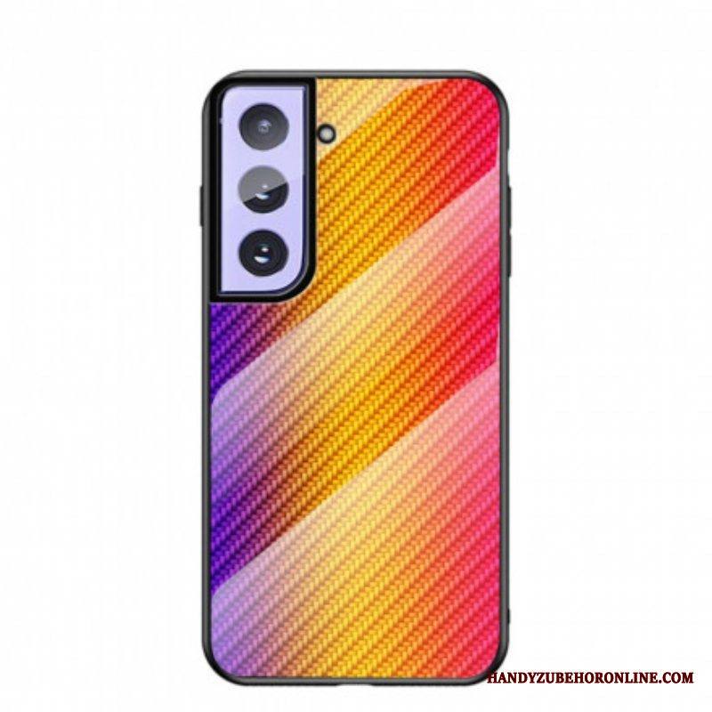 Case Samsung Galaxy S21 Plus 5G Karkaistua Hiilikuitulasia