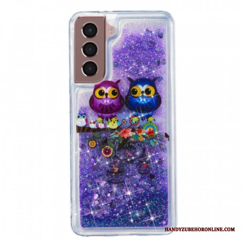 Case Samsung Galaxy S22 5G Kimaltelevat Pöllöt