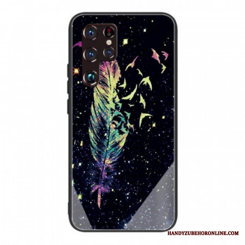 Case Samsung Galaxy S22 Ultra 5G Sulka Karkaistu Lasi