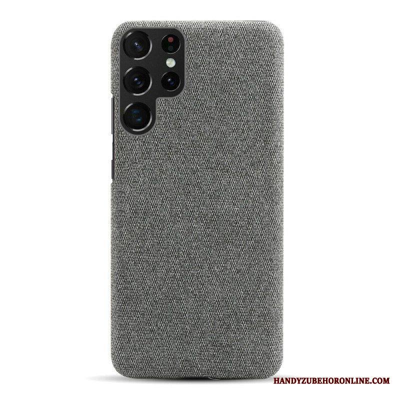 Case Samsung Galaxy S22 Ultra 5G Texture Fabric Ksq