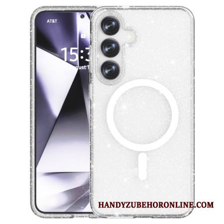 Case Samsung Galaxy S25 Plus 5g Puhelinkuoret Magsafe-yhteensopiva Kimaltava Takaosa