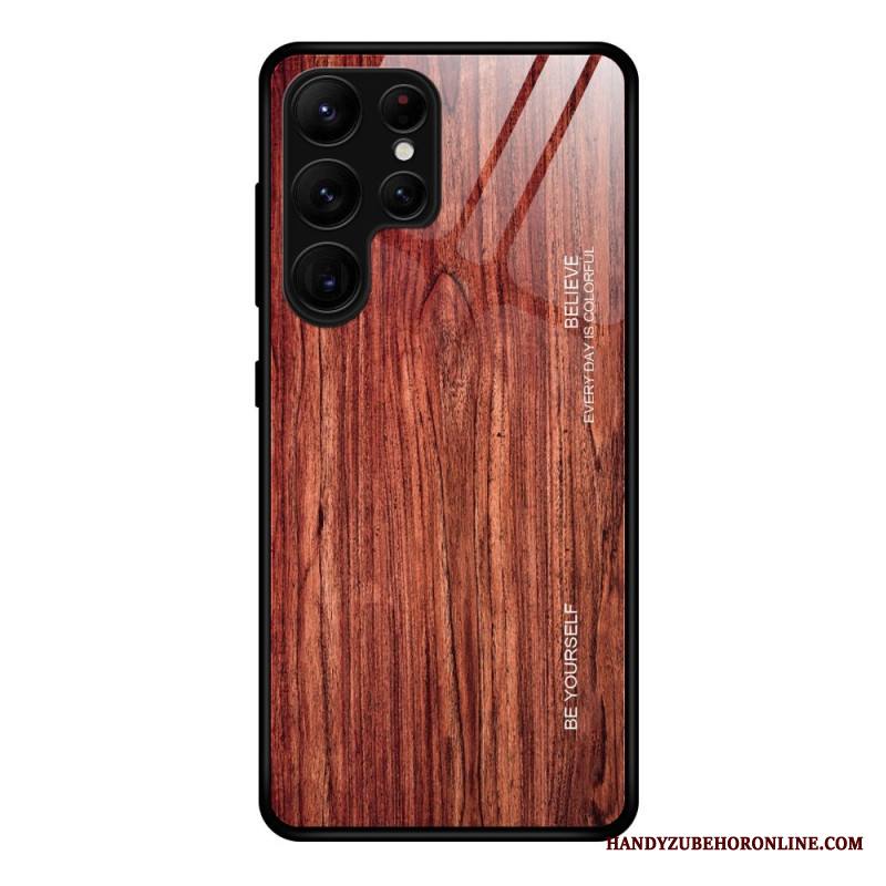 Case Samsung Galaxy S25 Ultra 5g Puhelinkuoret Karkaistua Lasia Puuta