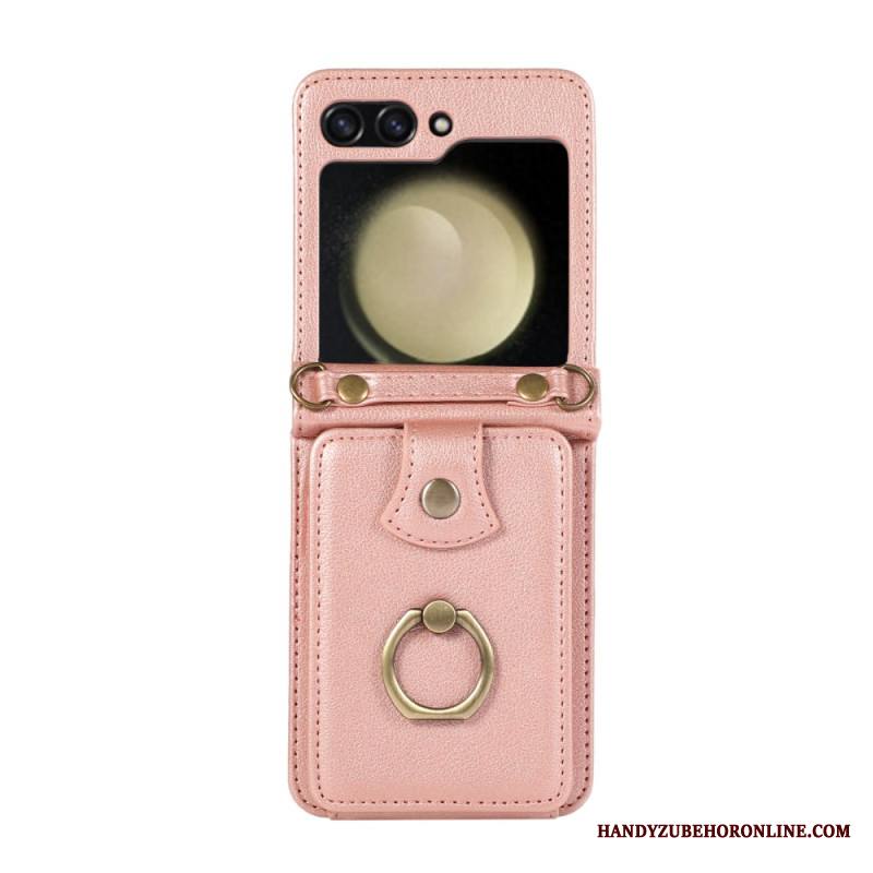 Case Samsung Galaxy Z Flip 7 Puhelinkuoret Korttikotelo Ja Olkahihna