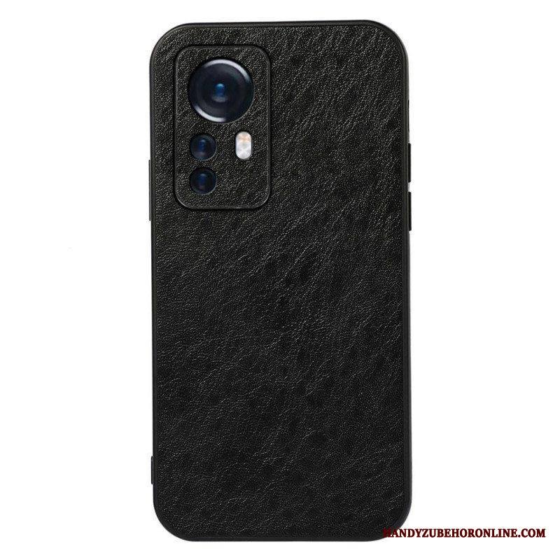 Case Xiaomi 12 Pro Elegance Leather Effect