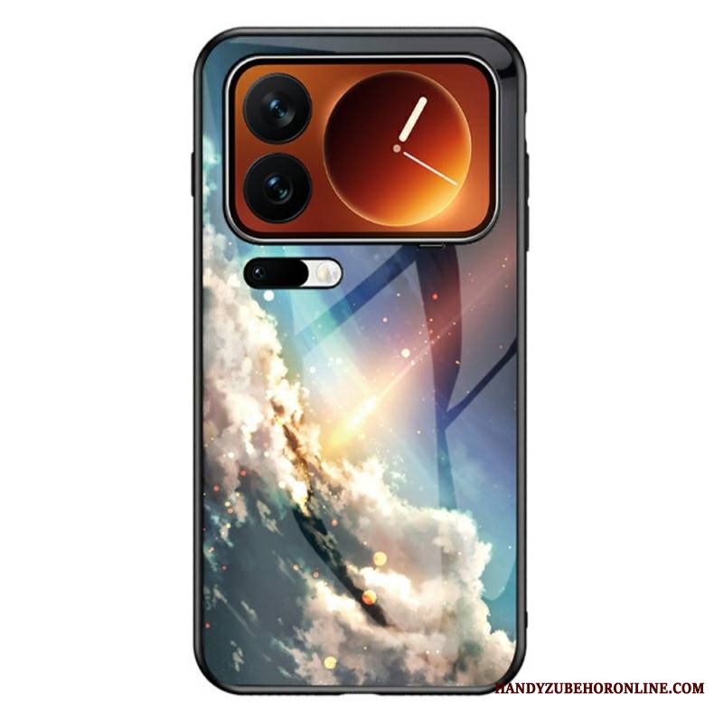 Case Xiaomi 17 Pro Max Puhelinkuoret Karkaistua Lasia Taivaansininen