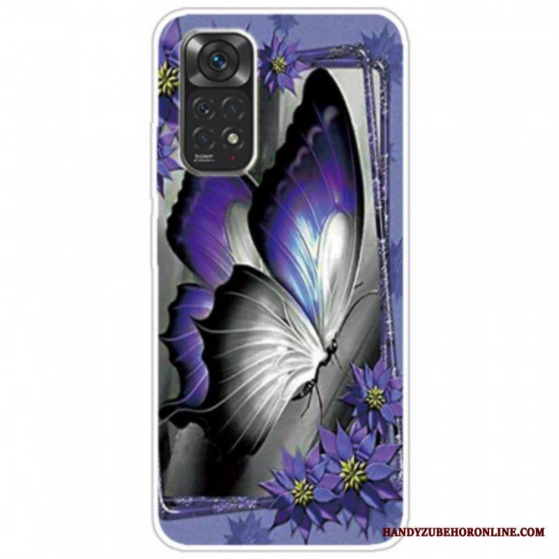 Case Xiaomi Redmi Note 11 Pro / 11 Pro 5G Kuninkaallinen Perhonen