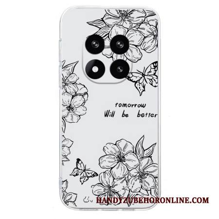 Case Xiaomi Redmi Note 14 Pro 5g Puhelinkuoret Perhos- Ja Kukkapiirros