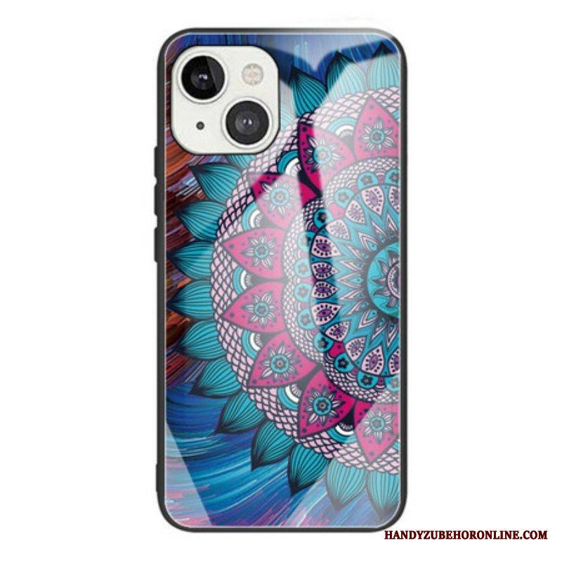 Case iPhone 13 Mini Mandala Karkaistu Lasi