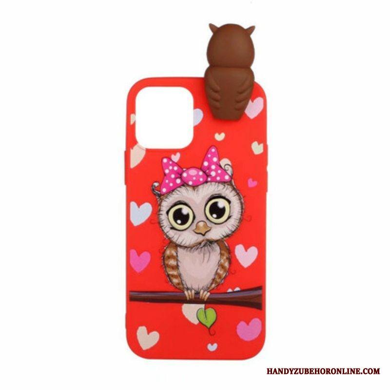 Case iPhone 13 Mini Neiti Pöllö 3d