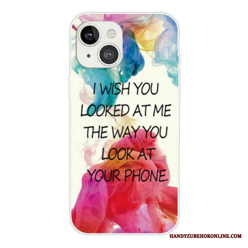 Case iPhone 13 Mini Toivon. Että Katsoisit Minua