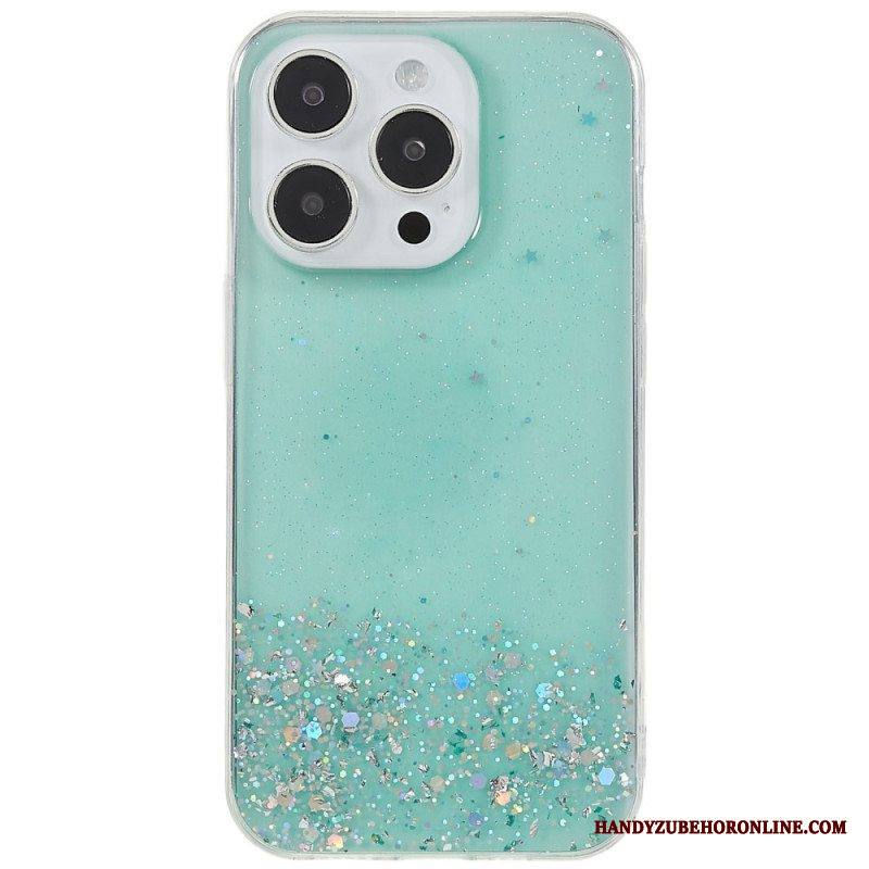 Case iPhone 14 Pro Max Premium Paljetteja