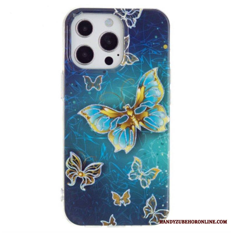 Case iPhone 15 Pro Arvokkaita Perhosia