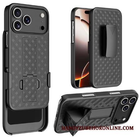 Case iPhone 17 Pro Puhelinkuoret Liukuva Jalustalla Ja Klipsillä