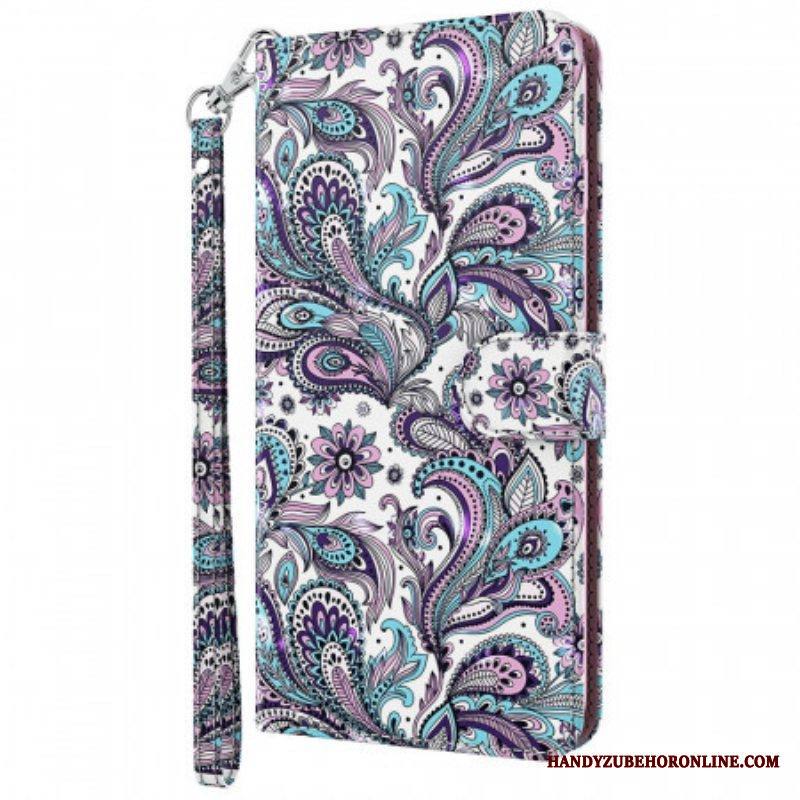 Flip Case Moto E40 / E30 / E20 Paisley