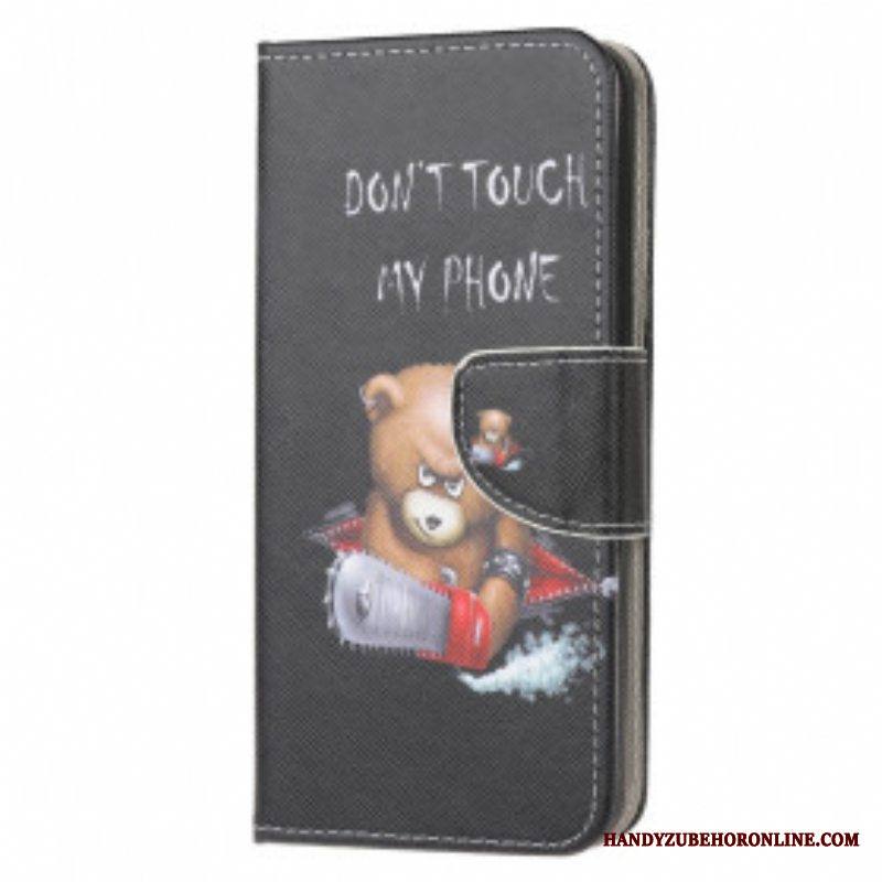 Flip Case Moto G50 Vaarallinen Karhu