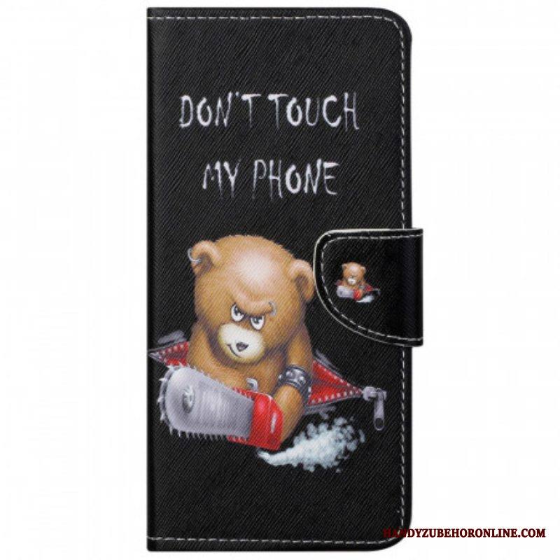 Flip Case Moto G51 5G Vaarallinen Karhu