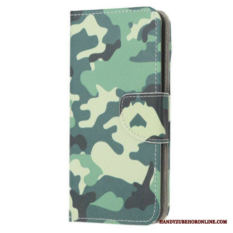 Flip Case Samsung Galaxy A51 5G Sotilaallinen Naamiointi