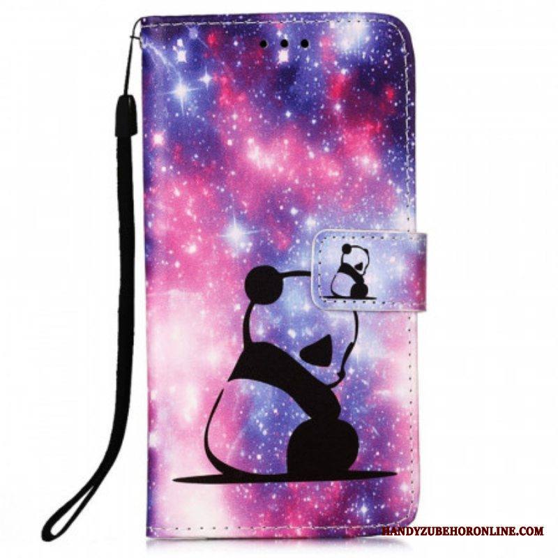 Flip Case Samsung Galaxy A53 5G Panda Galaxy