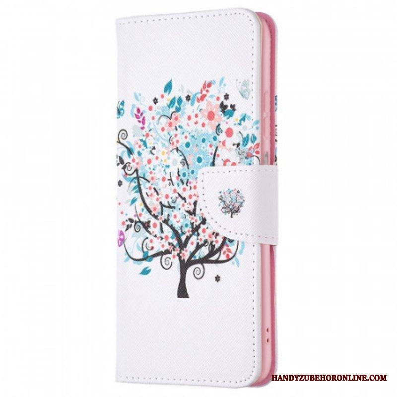 Flip Case Samsung Galaxy M53 5G Kukkiva Puu