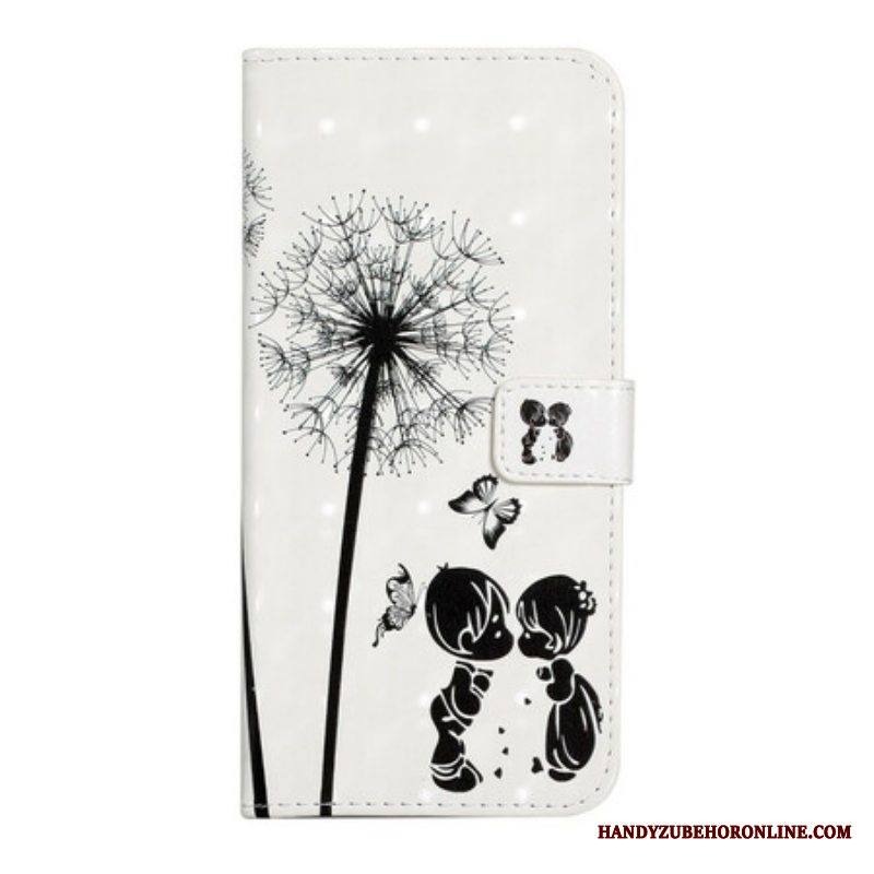 Flip Case Samsung Galaxy S21 FE Baby Love Dandelion