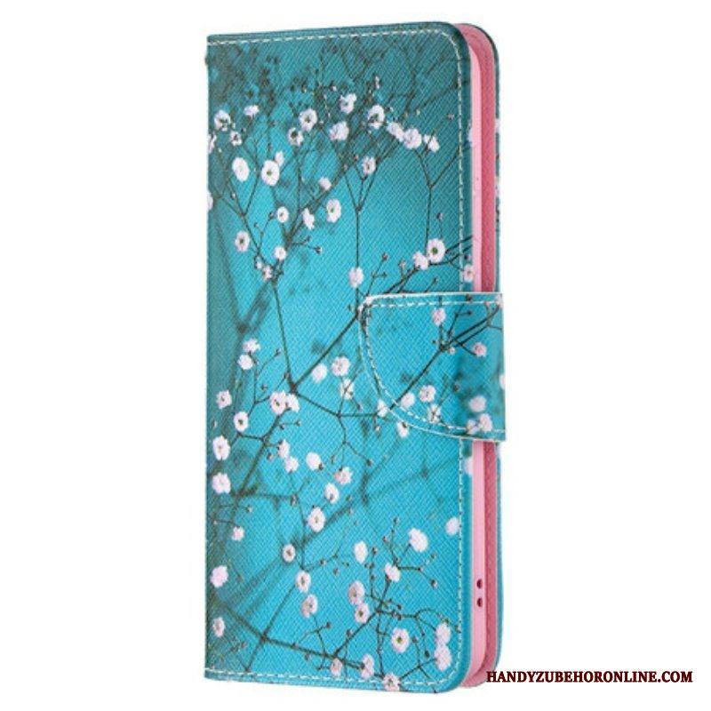 Flip Case Samsung Galaxy S21 FE Kukkapuu